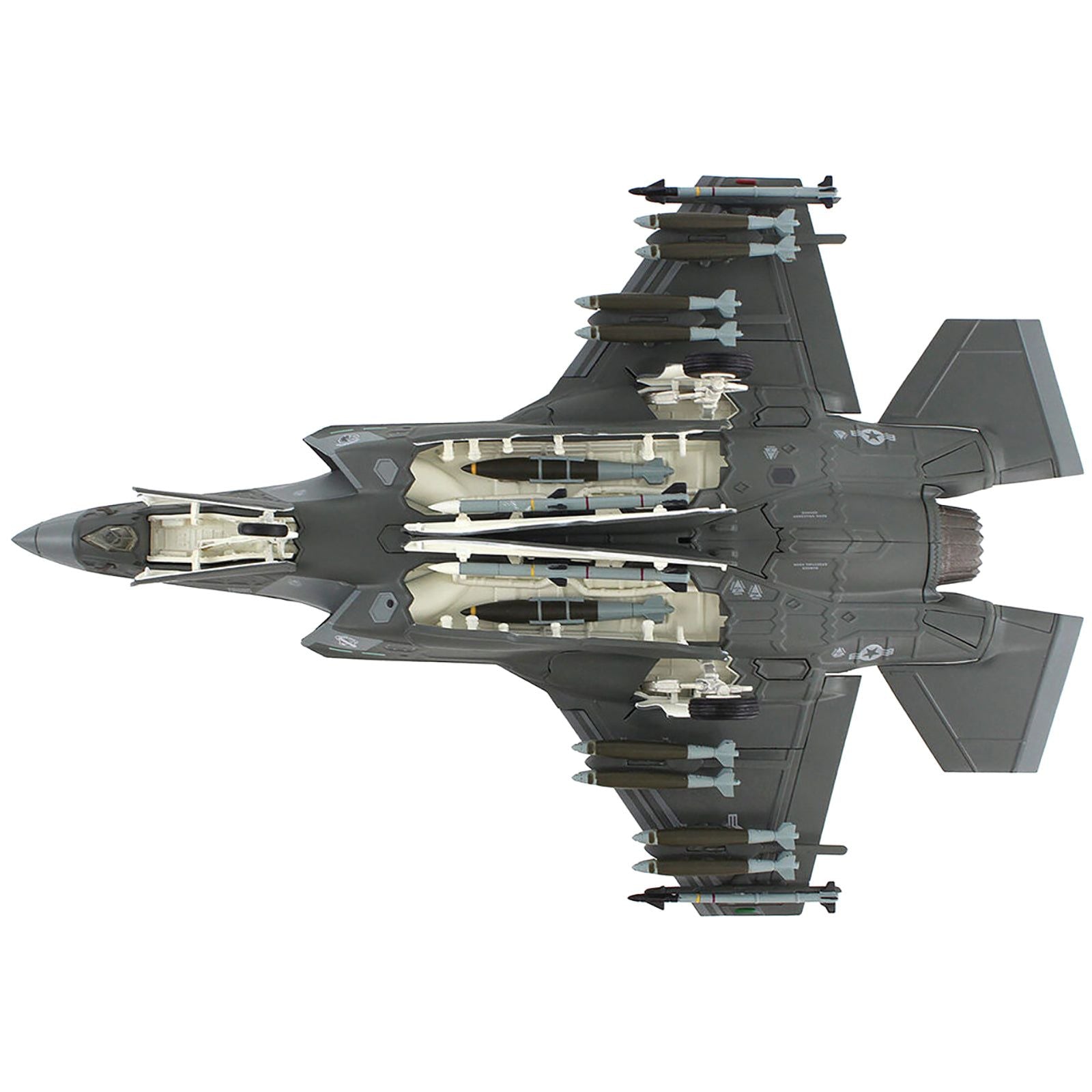 F-35 fighter jet model with weapons, HA4446-4__61557