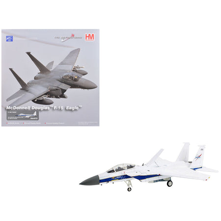 McDonnell Douglas F-15B Eagle Fighter Aircraft "Edwards AFB Airshow 2022 Armstrong Flight Research Center" NASA "Air Power Series" 1/72 Diecast Model by Hobby Master