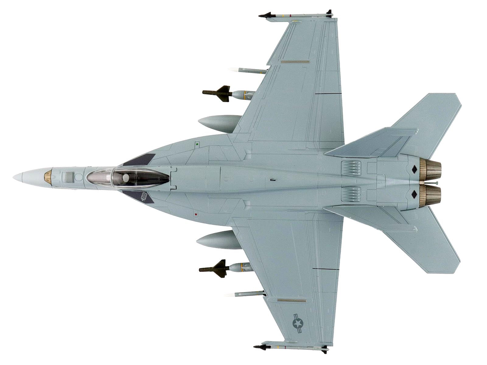 HA5140B-3__79904 Top View F/A-18 Super Hornet Model