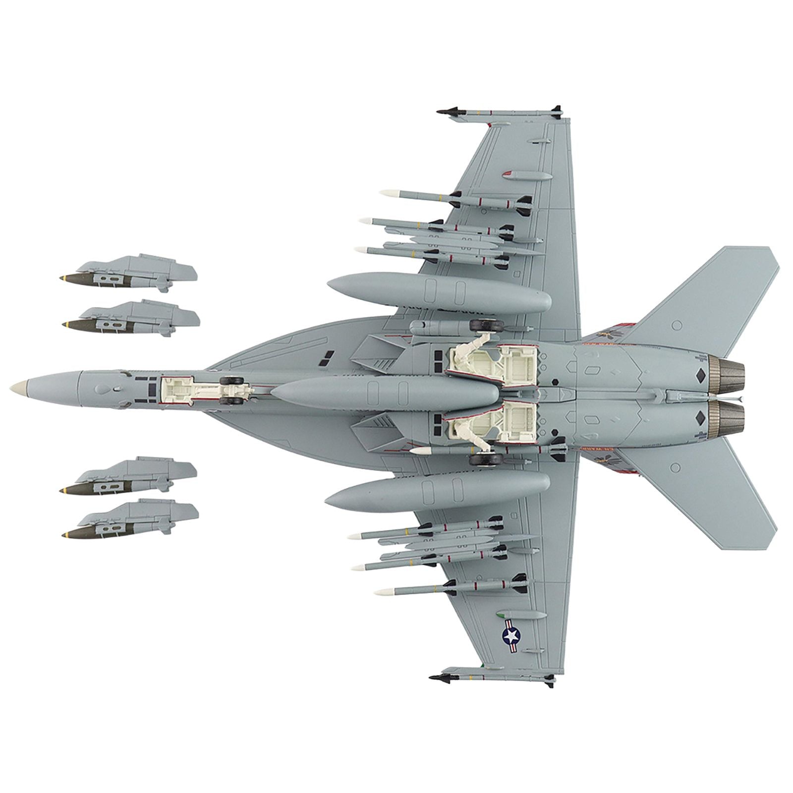 HA5141-5__89260 Model F/A-18 Super Hornet Top View