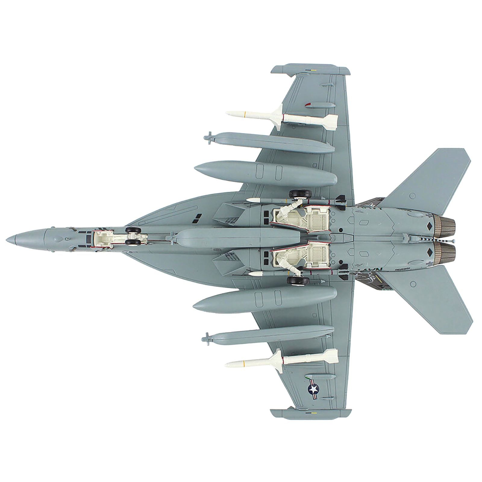 HA5159-4__45864 F/A-18 Super Hornet model top view