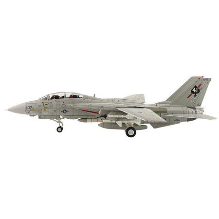F-14 Tomcat model HA5257-2__34965 in flight, side view.