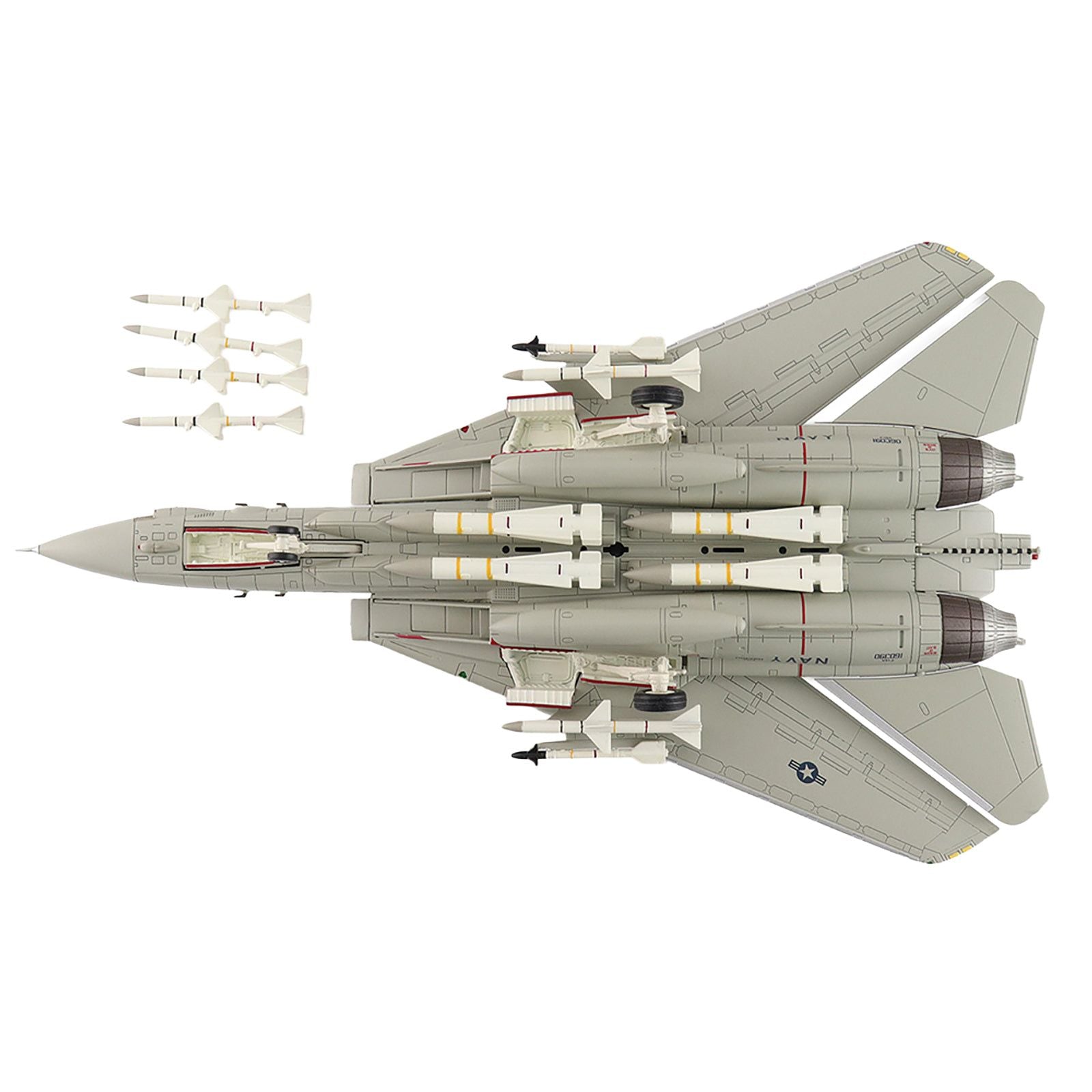 HA5257-5__00090 F-14 Tomcat model with missiles