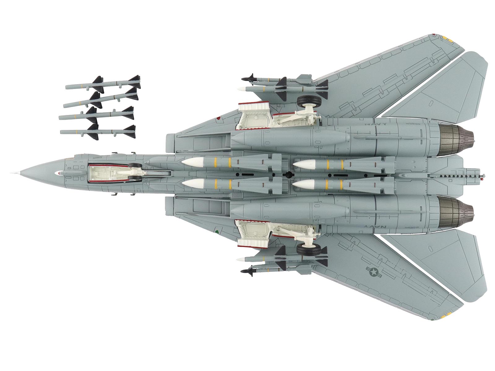 HA5260-4 F-14 Tomcat model with missiles