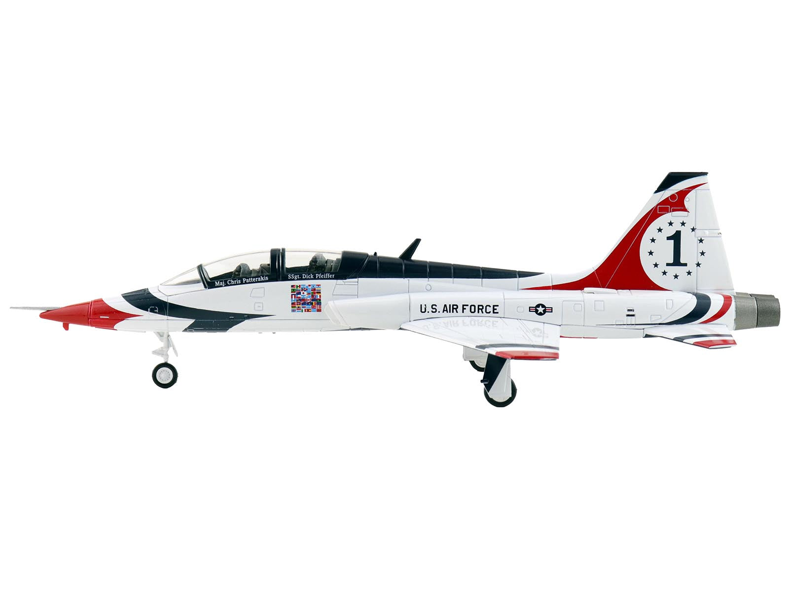 HA5415-2__29840 US Air Force Thunderbird 1 jet model