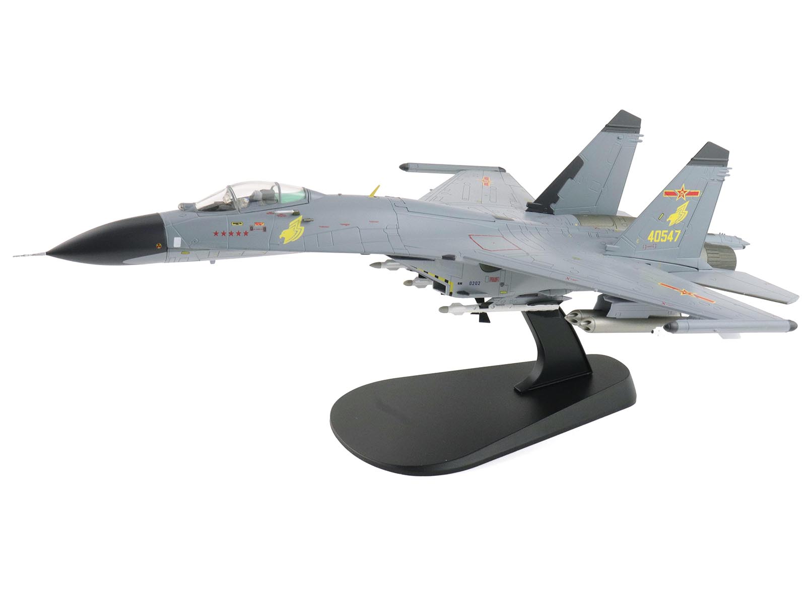 HA6023-6__62060 model jet fighter on display