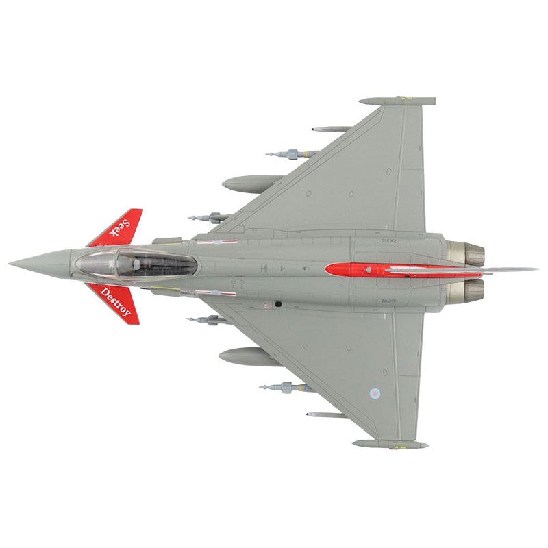 Eurofighter Typhoon Fighter Aircraft "ZK315 41 Squadron RAF Coningsby" (2015) Royal Air Force "Air Power Series" 1/72 Diecast Model by Hobby Master