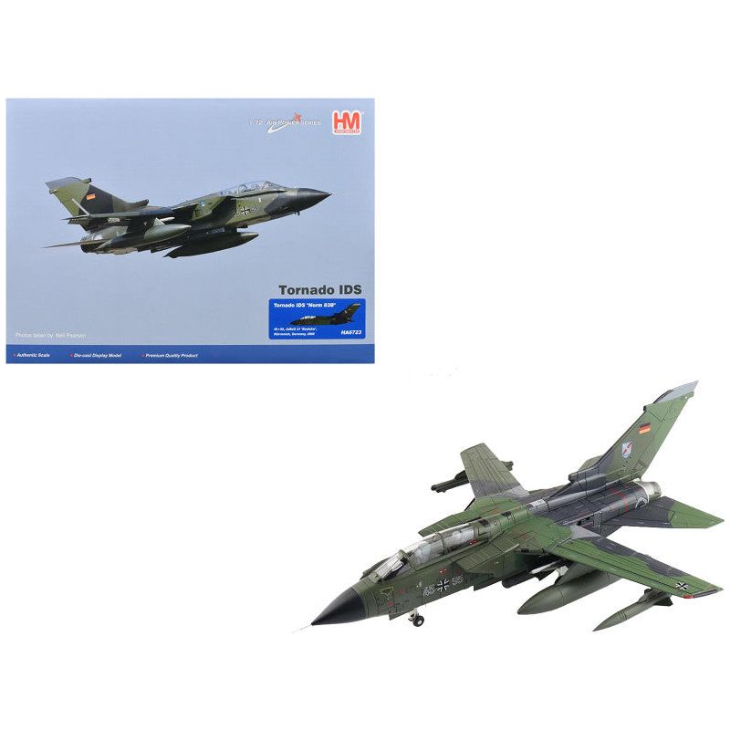 Panavia Tornado IDS Fighter-Bomber Aircraft "Norm 83B 45+95 JaBoG 31 'Boelcke' Norvenich Germany" (2008) German Luftwaffe "Air Power Series" 1/72 Diecast Model by Hobby Master