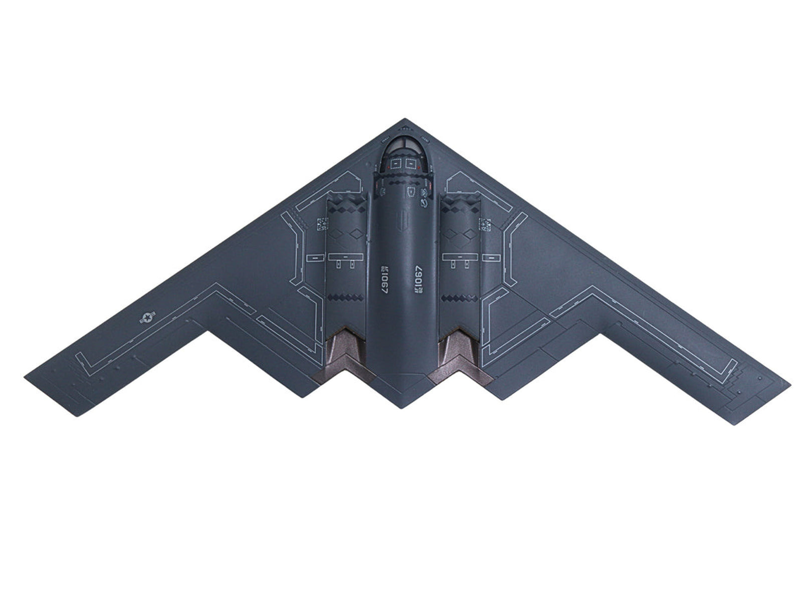 B-2 Spirit stealth bomber HE573795-3 top view