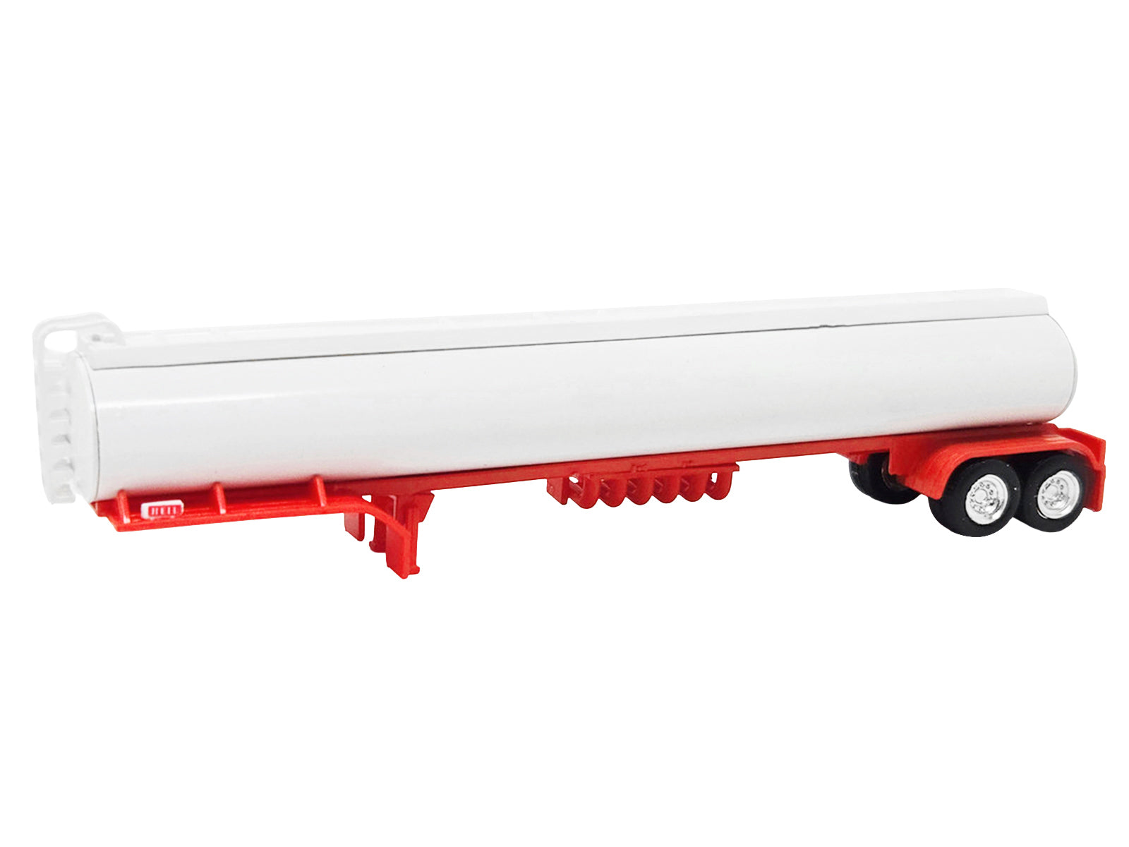 Toy white tanker trailer
