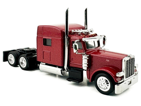 Red toy semi-truck HL-38901-2__48605