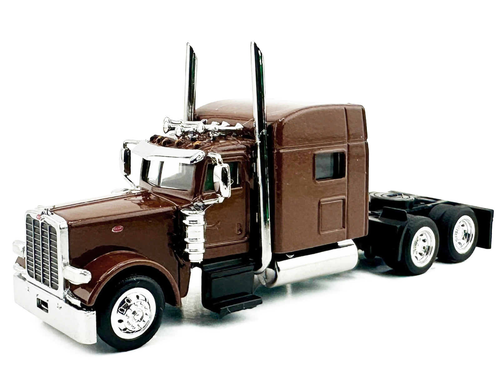Brown semi-truck model HL-38902-1__48671