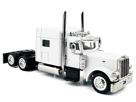 White Peterbilt semi-truck model HL-38907-2__24149