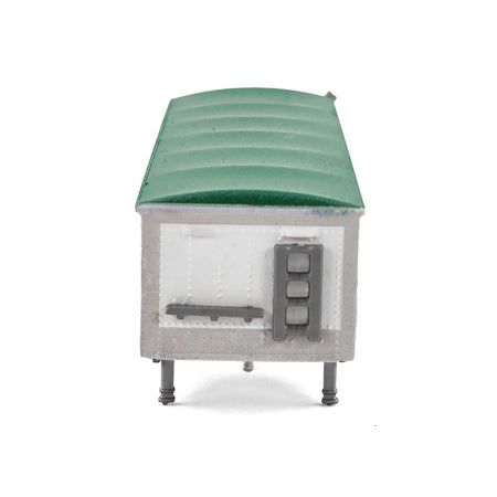 HL-463-4 model train car with green roof