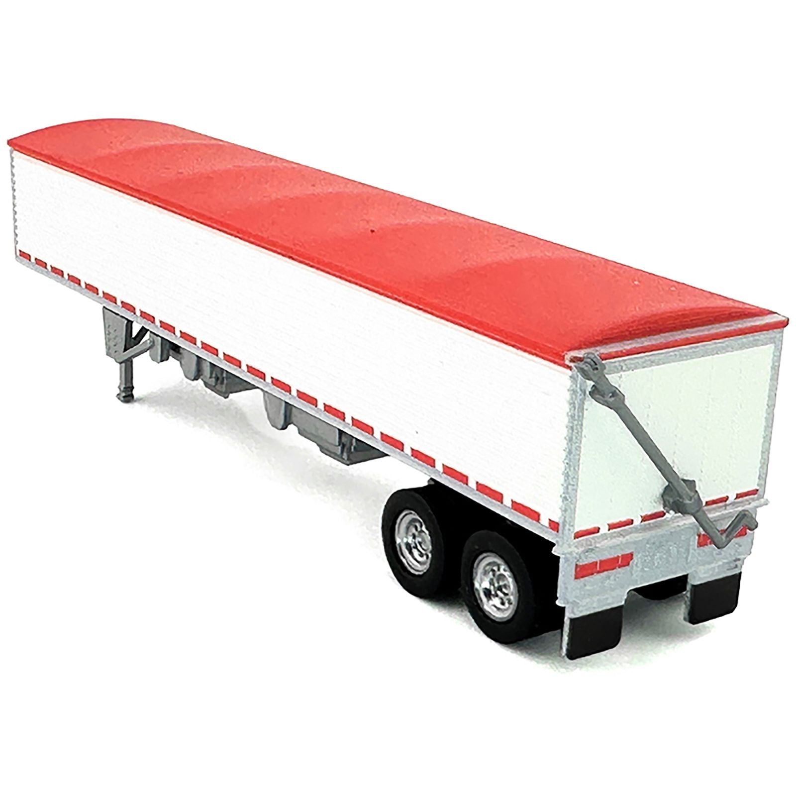 HL-468-3__00575 Red and White Semi Trailer