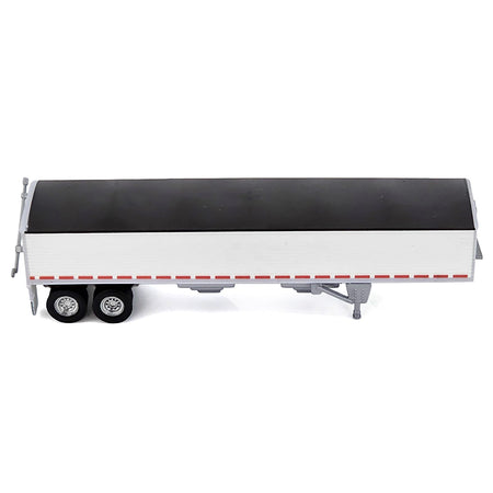 HL-469-1 model trailer with black top and white body