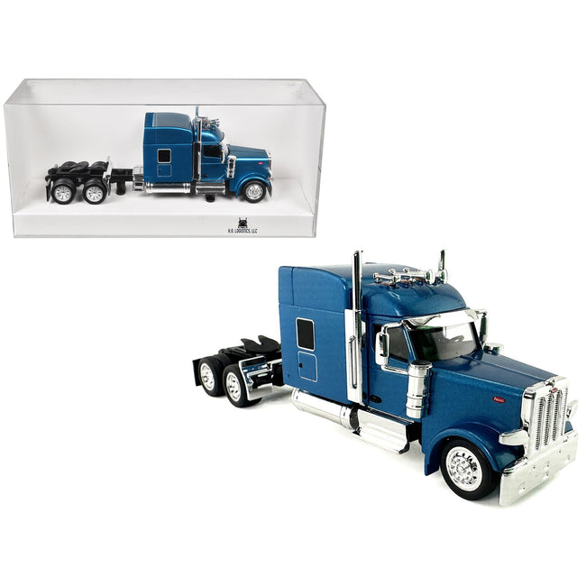 Kenworth W990 2-Axel Day Cab White 1/87 (HO) Plastic Model Car by HO Logistics