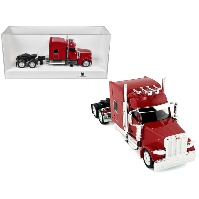 Kenworth W990 2-Axel Day Cab Black 1/87 (HO) Plastic Model Car by HO Logistics