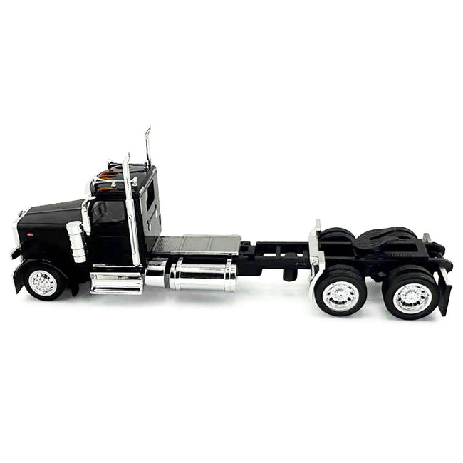 Black semi truck model HL-589091-2__00812