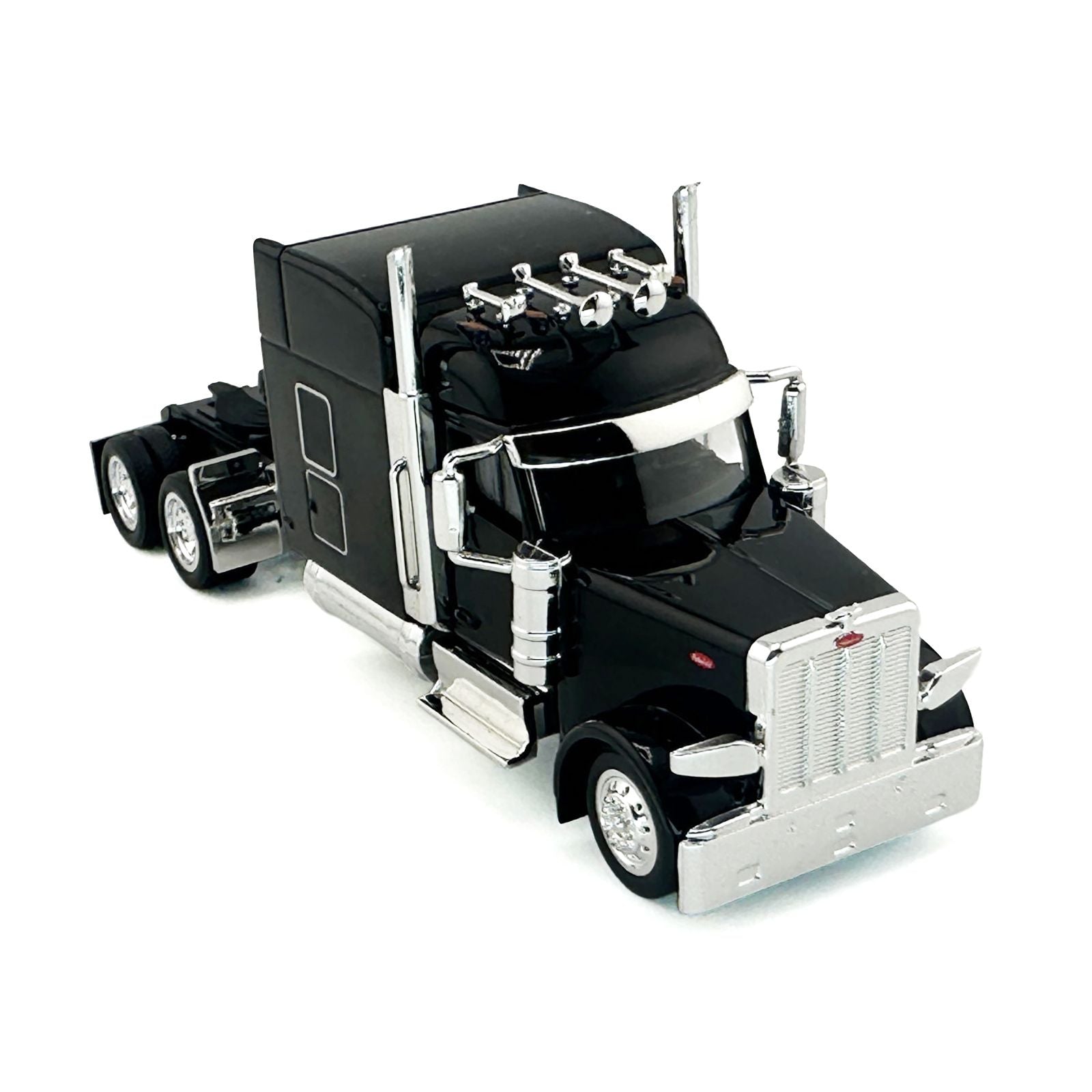 Black Peterbilt truck model HL-589095-2__55246