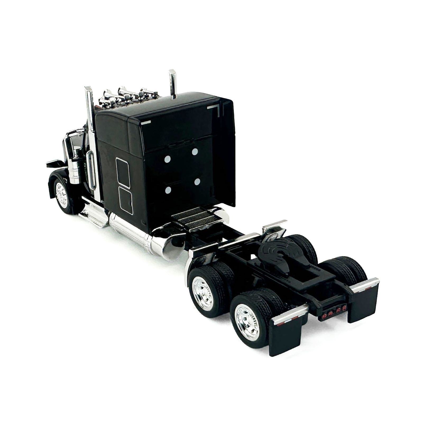 Black semi-truck model HL-589095-4__64613