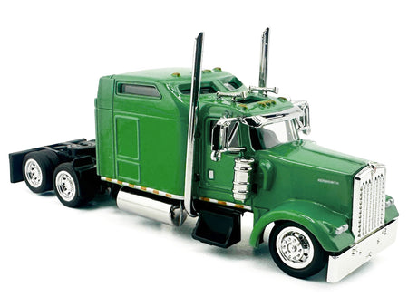 Green Kenworth semi truck model HL-90004-2__99381