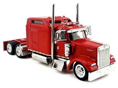 Red Kenworth truck model HL-90008-2__19593