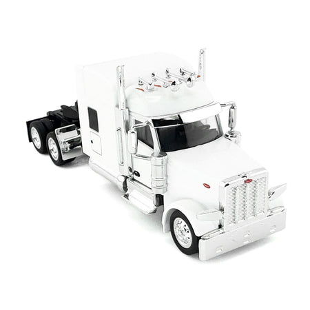 HL-990075-2__01832 White Peterbilt semi truck model