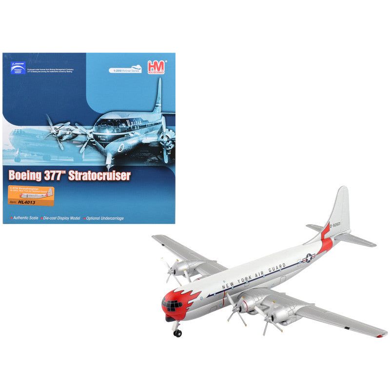 Boeing 377 C-97A Stratofreighter Transport Aircraft "49-2601 New York Air National Guard" United States Air Force "Airliner Series" 1/200 Diecast Model by Hobby Master