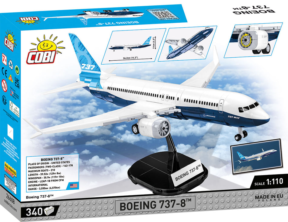 Cobi 340pcs Boeing 737-8