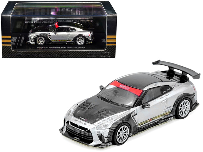 Nissan GT-R (R35) Top Secret Thailand RHD (Right Hand Drive) Gold Metallic "Thailand Diecast Expo 2025 Event Edition" 1/64 Diecast Model Car by Inno Models