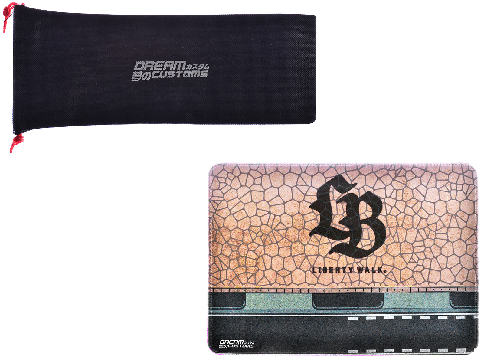 Desktop Display Mat "LB" Logo by Dream Customs