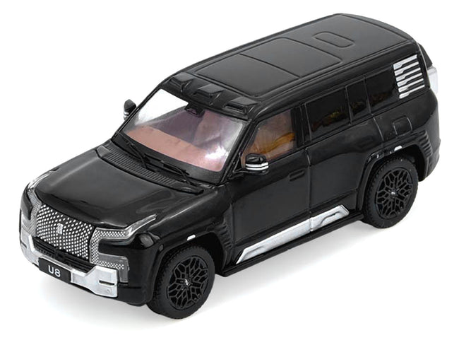 Yangwang U8 Black 1/64 Diecast Model Car by Inno Models