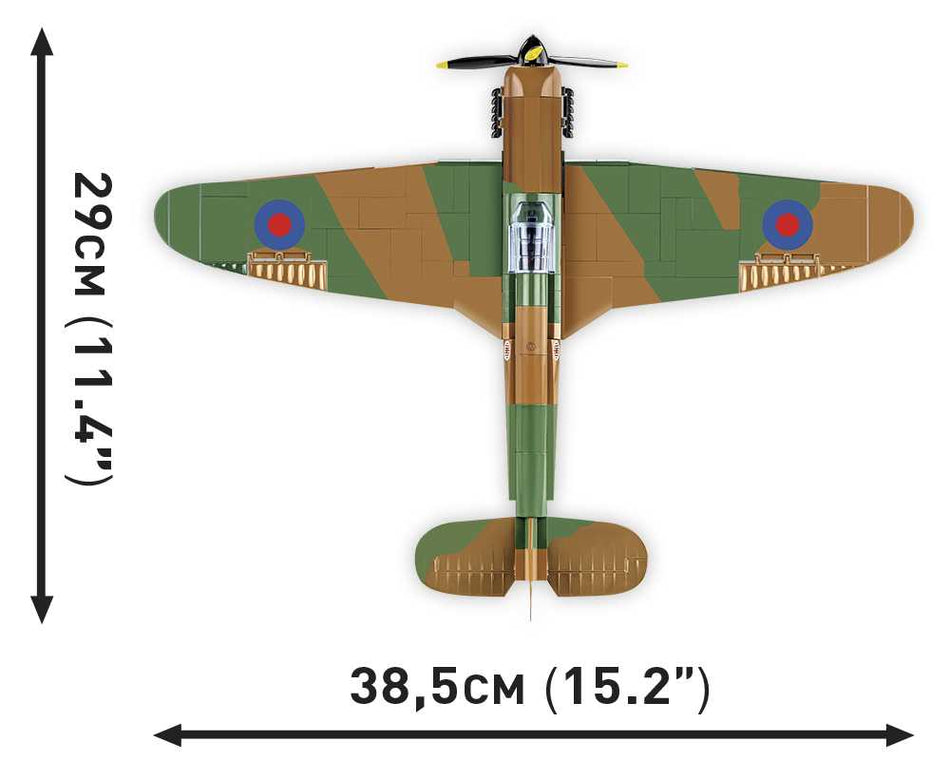 Cobi 382pcs HC WWII Hawker Hurricane MK.I