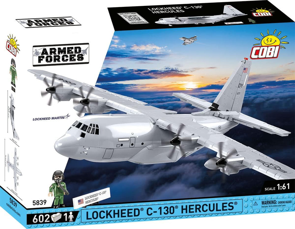 Cobi 602pcs Armed Forces Lockheed C-130 Hercu