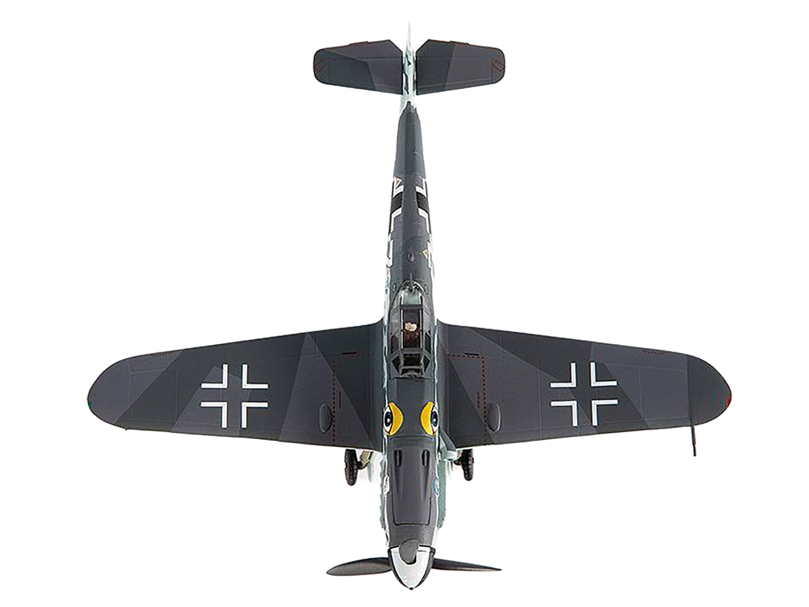 Messerschmitt BF 109G-6 Fighter Aircraft "JG 51 Bulgaria" (1944) German Luftwaffe 1/72 Die Cast Model by JC Wings