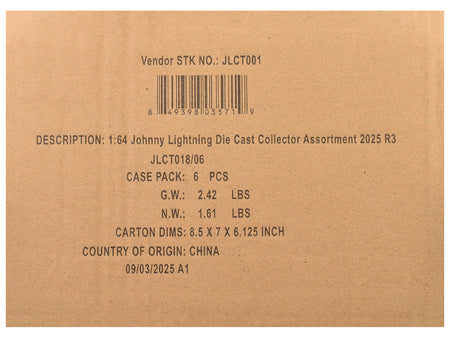 Johnny Lightning JLCT018-BOX Die Cast Assortment Box