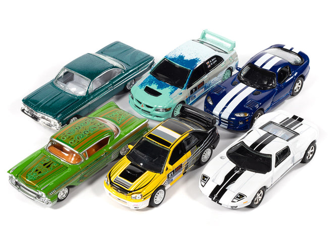 Johnny Lightning "2-Packs" 2026 Release 1 Set A of 6 pieces 1/64 Diecast Model Cars by Johnny Lightning