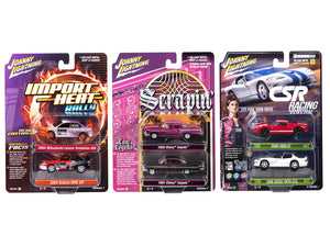 Johnny Lightning "2-Packs" 2026 Release 1 Set B of 6 pieces 1/64 Diecast Model Cars by Johnny Lightning