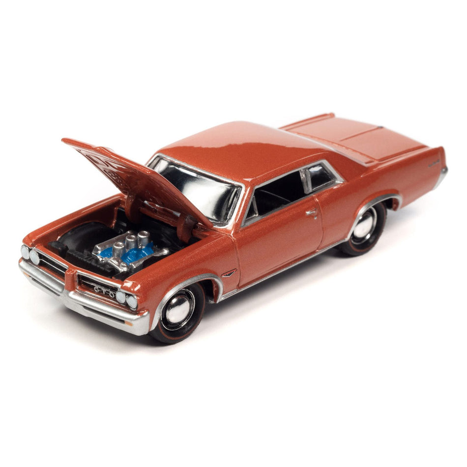 1964 Pontiac GTO Sunfire Red Metallic Limited Edition to 2500 pieces Worldwide "OK Used Cars" 2023 Series 1/64 Diecast Model Car by Johnny Lightning