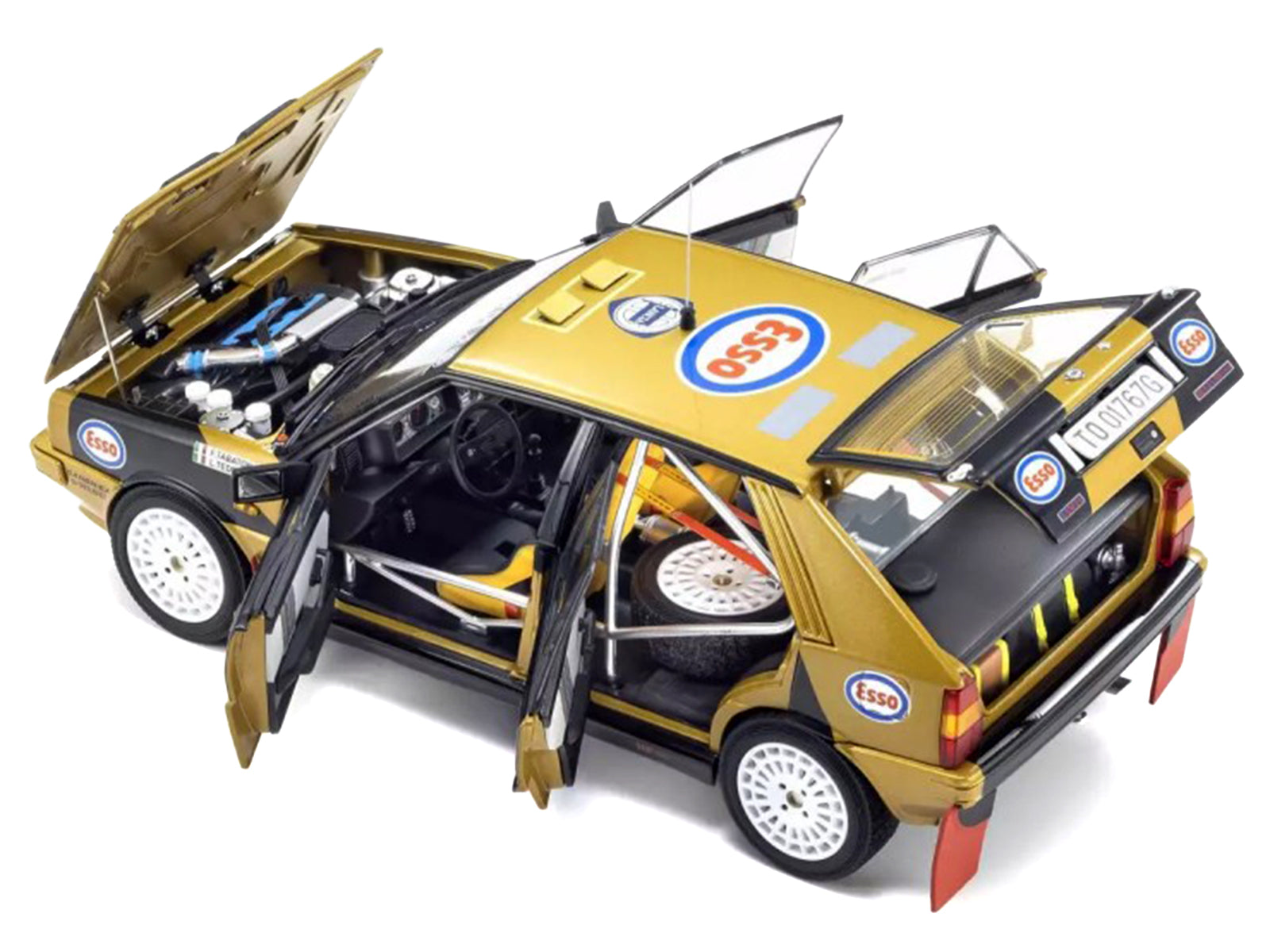 Model car K08960D-2__19082 with open doors and hood