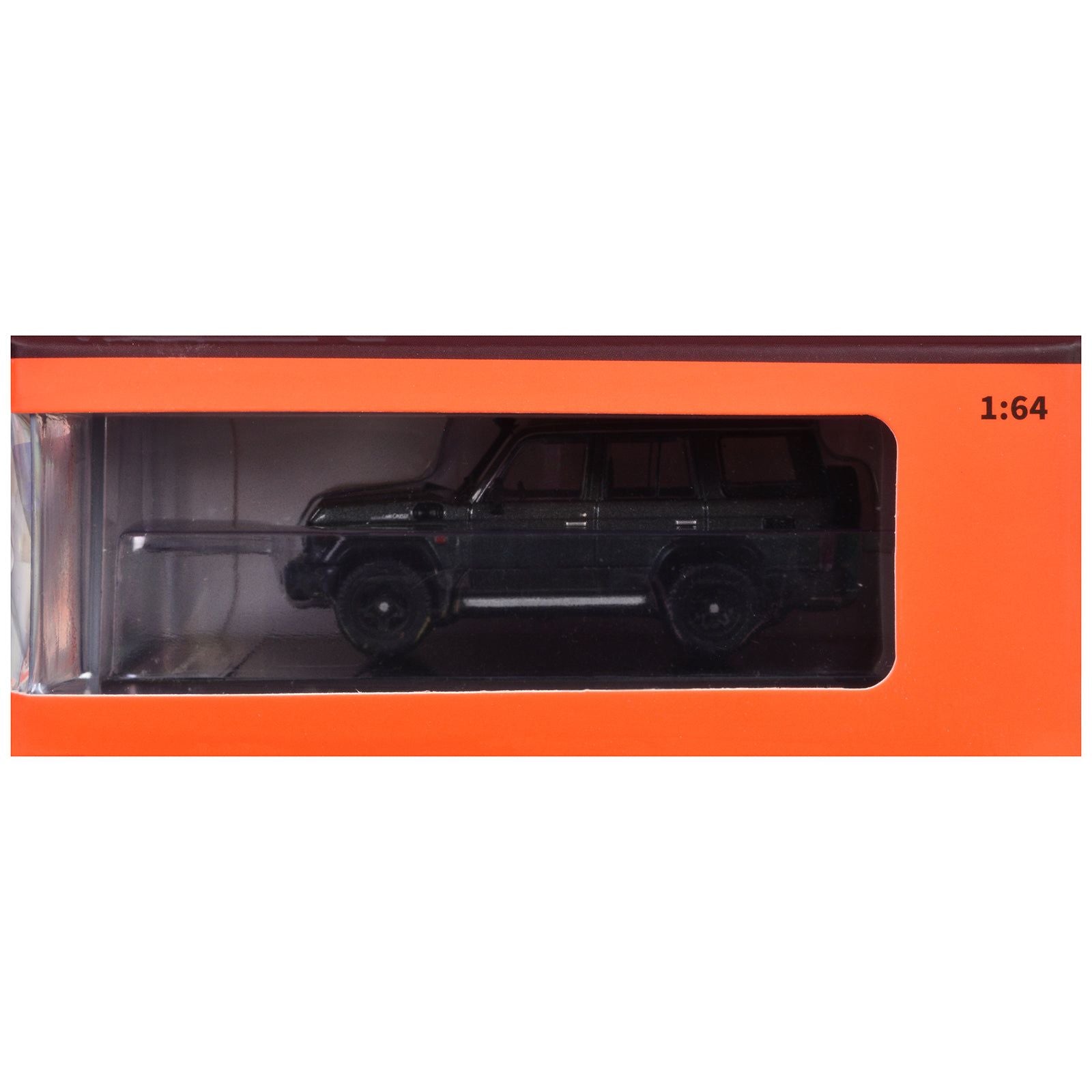 Toyota Land Cruiser (J76) Gray Metallic 1/64 Diecast Model Car by GCD