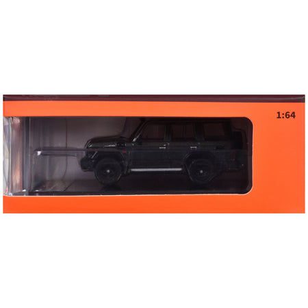 Toyota Land Cruiser (J76) Gray Metallic 1/64 Diecast Model Car by GCD