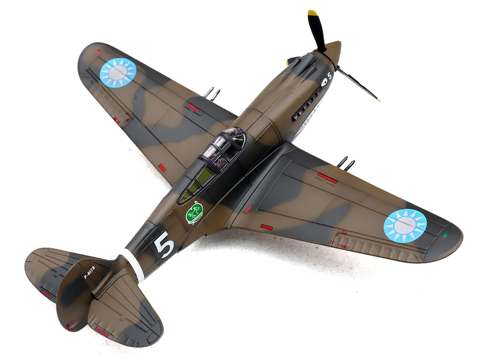 LEG-14623LB-5 WWII P-40 Warhawk model airplane