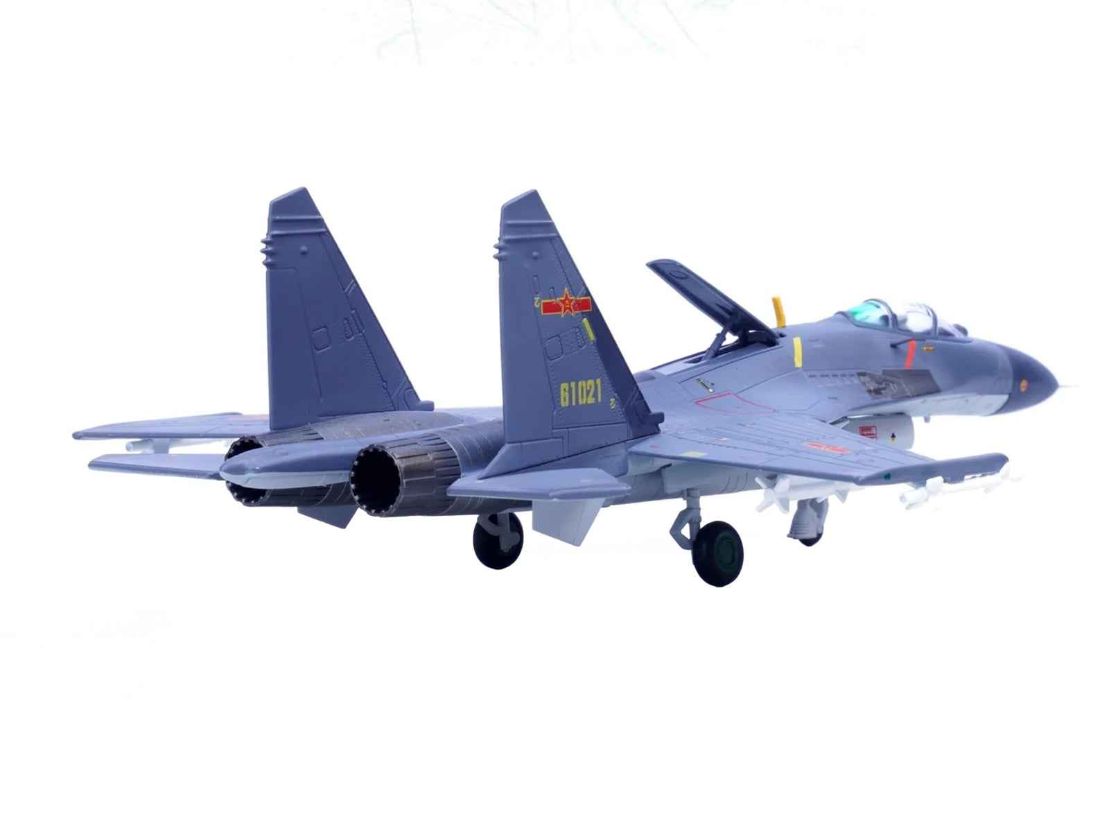 Shenyang J-11B Yinglong Aircraft "61021 Northern Theater Command" (2019) Peoples Liberation Army Air Force 1/100 Diecast Model Airplane by Legion