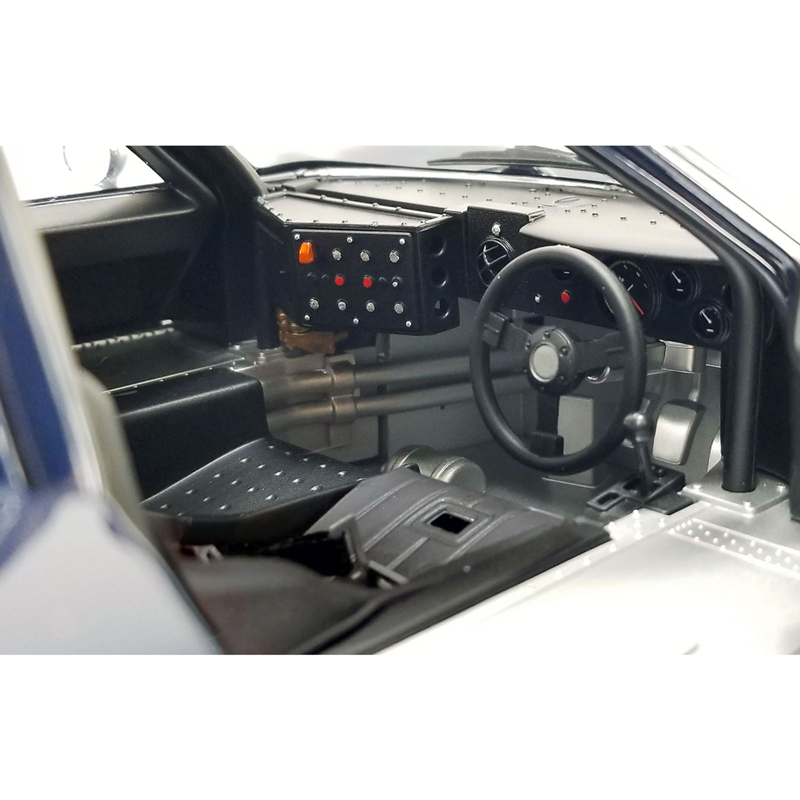 Classic race car interior detail