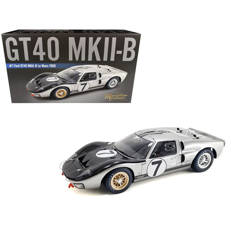 Ford GT40 MKII-B #7 Graham Hill - Brian Muir "Alan Mann Racing" "24 Hours of Le Mans" (1966) "Masterpiece Collection" 1/12 Diecast Model Car by ACME