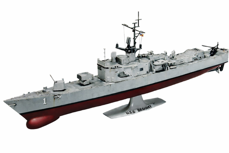 Model of U.S.S. Brooke ship, M8294_BUILT_02966.1771260565