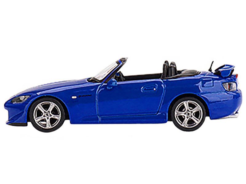 Honda S2000 (AP2) Type S Convertible RHD (Right Hand Drive) Apex Blue Limited Edition to 3000 pieces Worldwide 1/64 Diecast Model Car by True Scale Miniatures