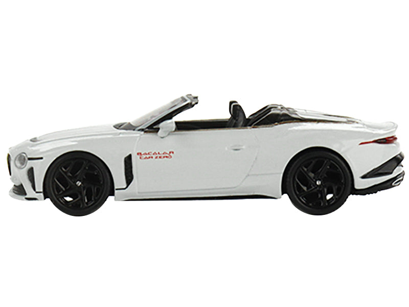 Bentley Mulliner Bacalar White "Car Zero" Limited Edition to 1800 pieces Worldwide 1/64 Diecast Model Car by Mini GT